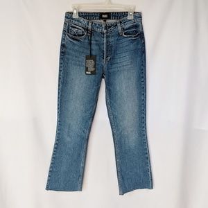 NWT Paige Vintage Colette Crop Flare Jeans